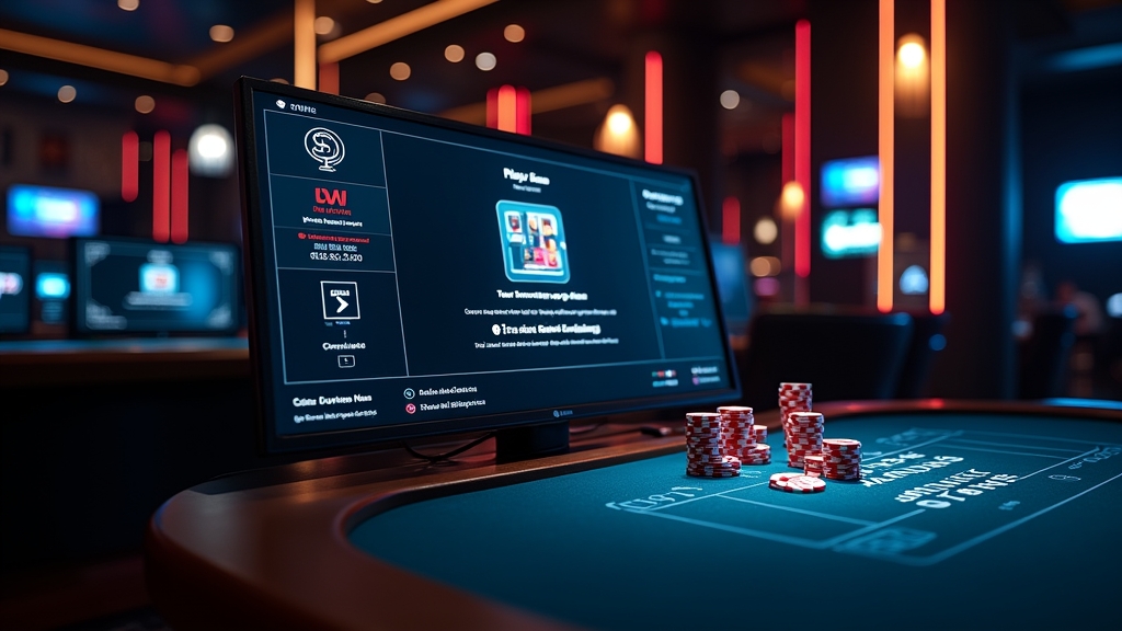Kontoanzeige mit personalisiertem Bonusangebot im Casino