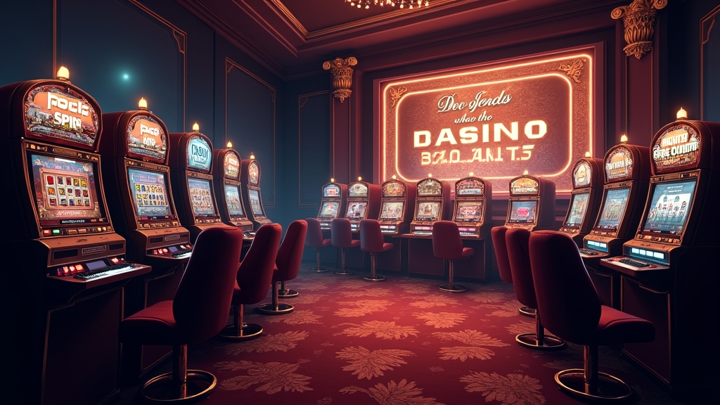 Bonusbereich mit Freispielen und ausgewählten Slots im Casino